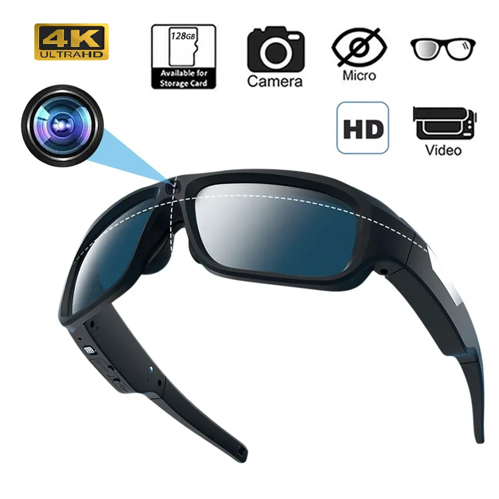 Outdoor Sport Gear - Kacamata Pintar Kamera HD 4K Mini