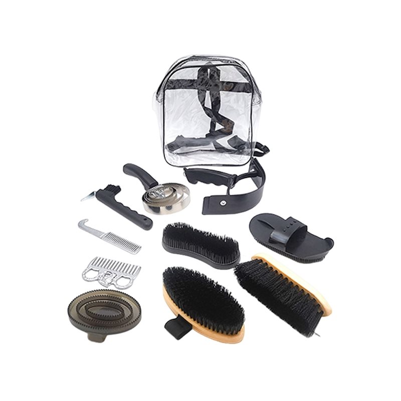 Grooming Kit Horse - Dropship-Perlengkapan Perawatan Kuda (10Pcs), Set Perawatan