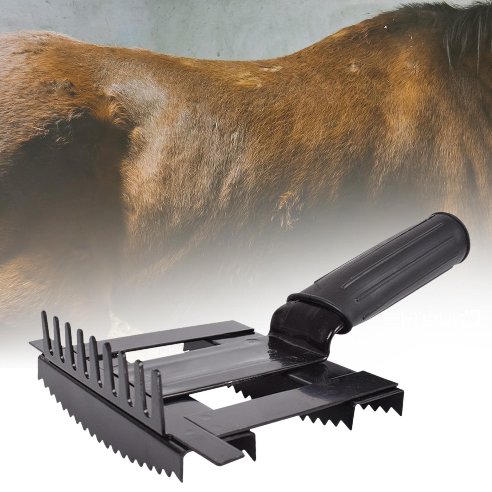 Grooming Kit Horse - Sikat Penghilang Bulu Hewan Ternak Portabel