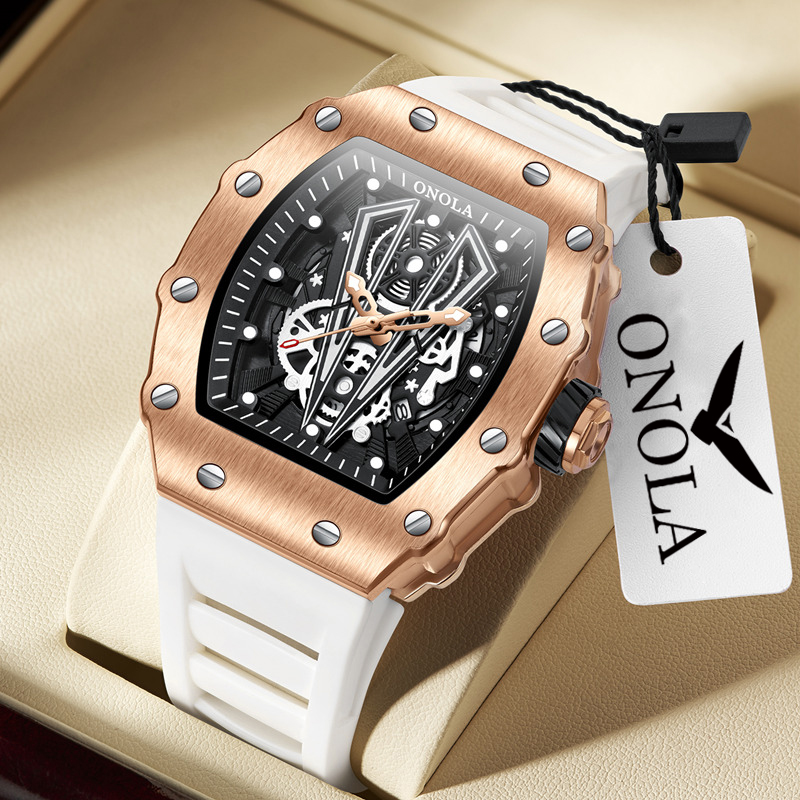 Outdoor Sport Dress - ONOLA 3826 Jam Tangan Tonneau Mewah