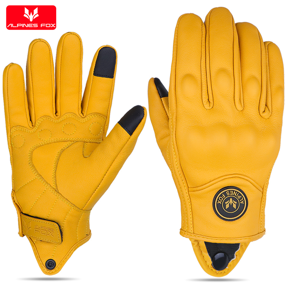 Horse Riding Glove - Sarung Tangan Kulit Sepeda Motor Vintage