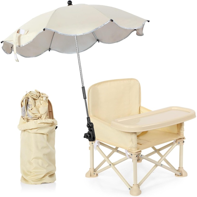 Outdoor Sport Chairs - Kursi Pantai Bayi Lipat dengan Payung,