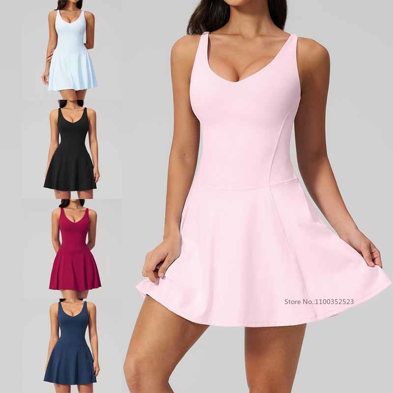 Outdoor Sport Dress - Gaun Olahraga Wanita Cepat Kering Tanpa