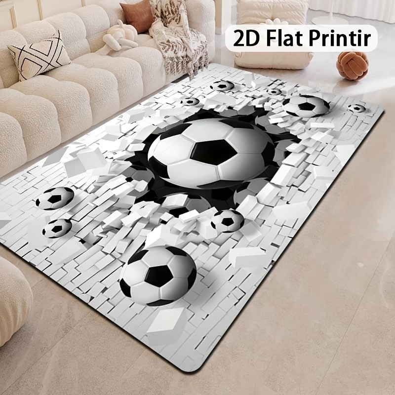 Outdoor Sport Area - Karpet Efek 3D Bola Sepak, Alas