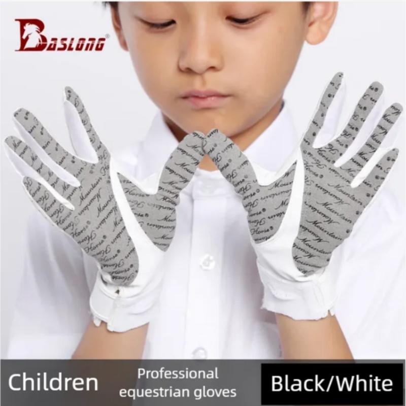 Horse Riding Glove - Sarung Tangan Berkuda Anak Baslong, Silikon