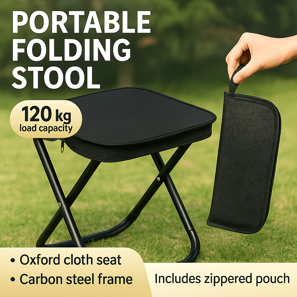 Outdoor Sport Chairs - [Kursi Lipat Portabel] Rangka Ringan dan