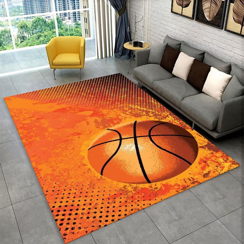 Outdoor Sport Area - Karpet Olahraga Basket Retro Ukuran Besar