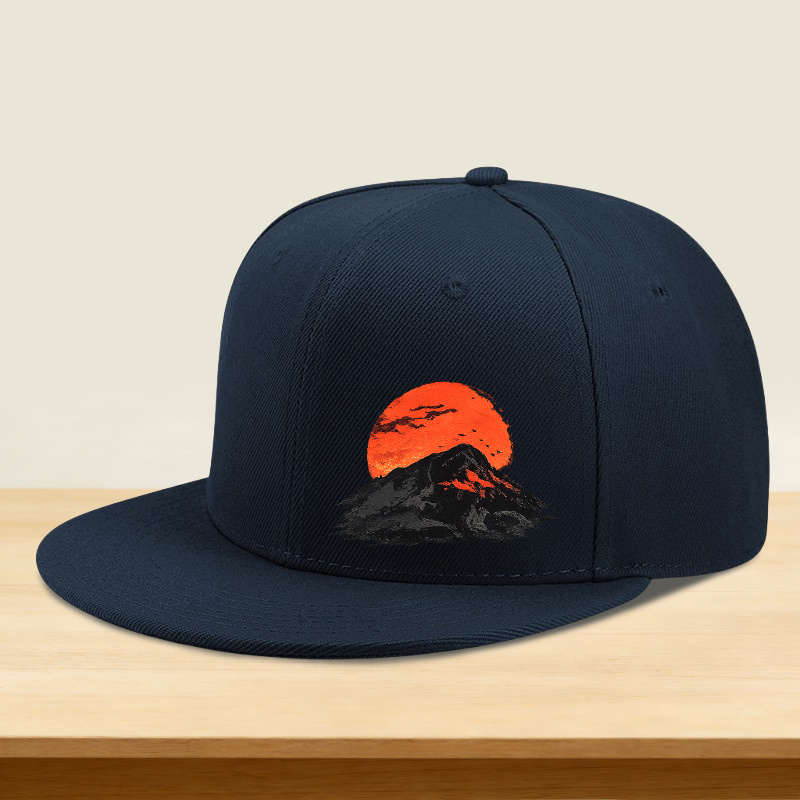 1 Topi Hip-hop Bermotif Gunung - Outdoor Sport An ulasan dan harga