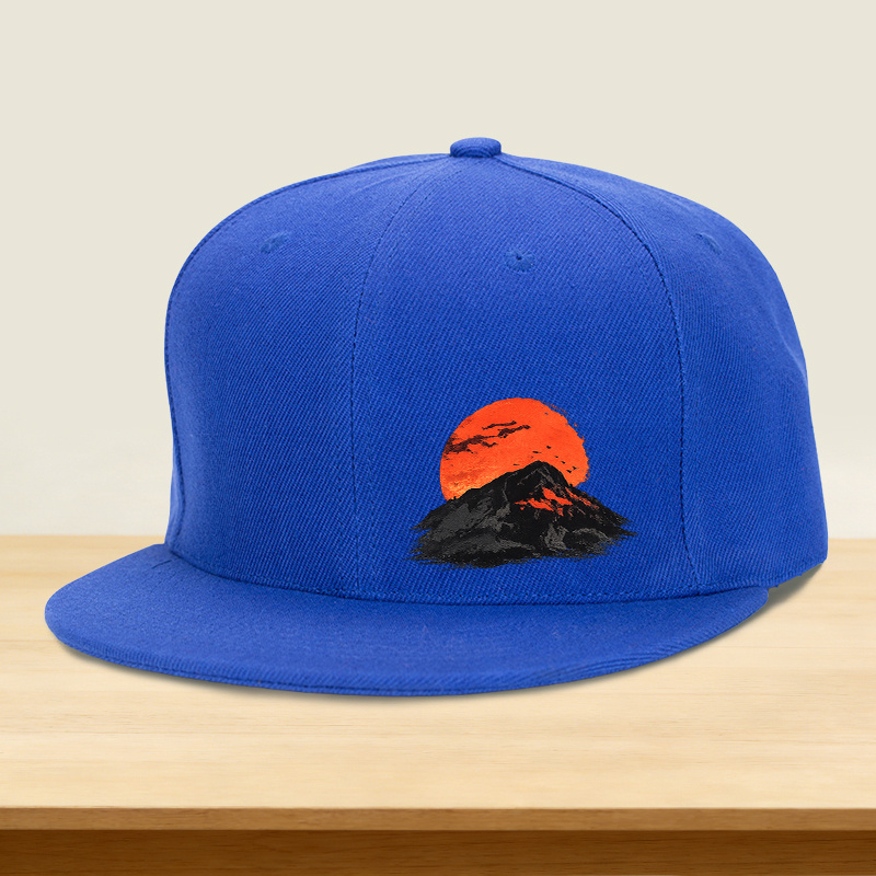 1 Topi Hip-hop Bermotif Gunung - Outdoor Sport An ulasan dan harga