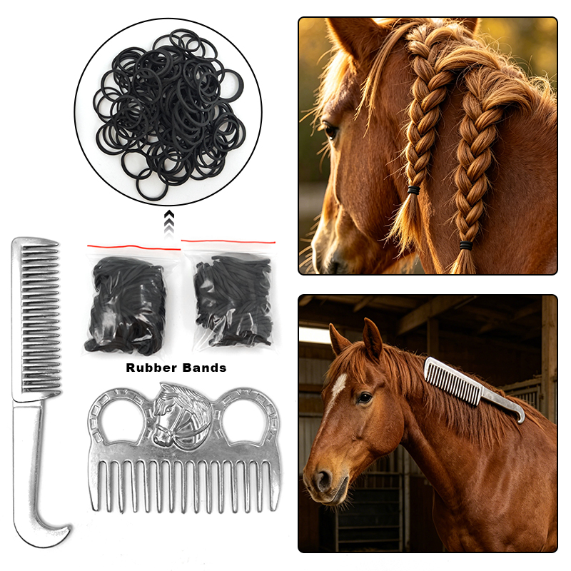 Perlengkapan Perawatan Bulu Ku - Grooming Kit Horse ulasan dan harga