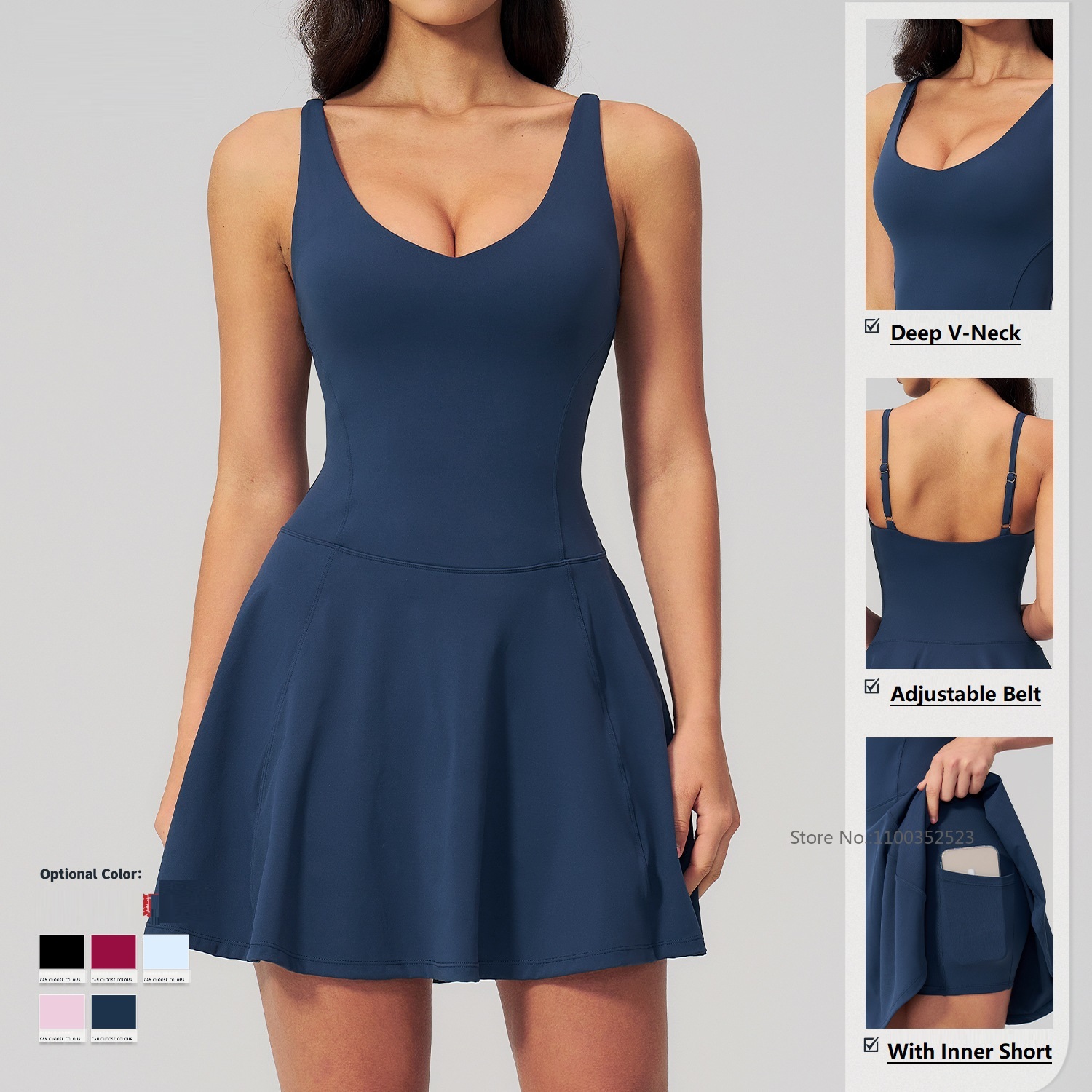 Gaun Olahraga Wanita Cepat Ker - Outdoor Sport Dress ulasan dan harga