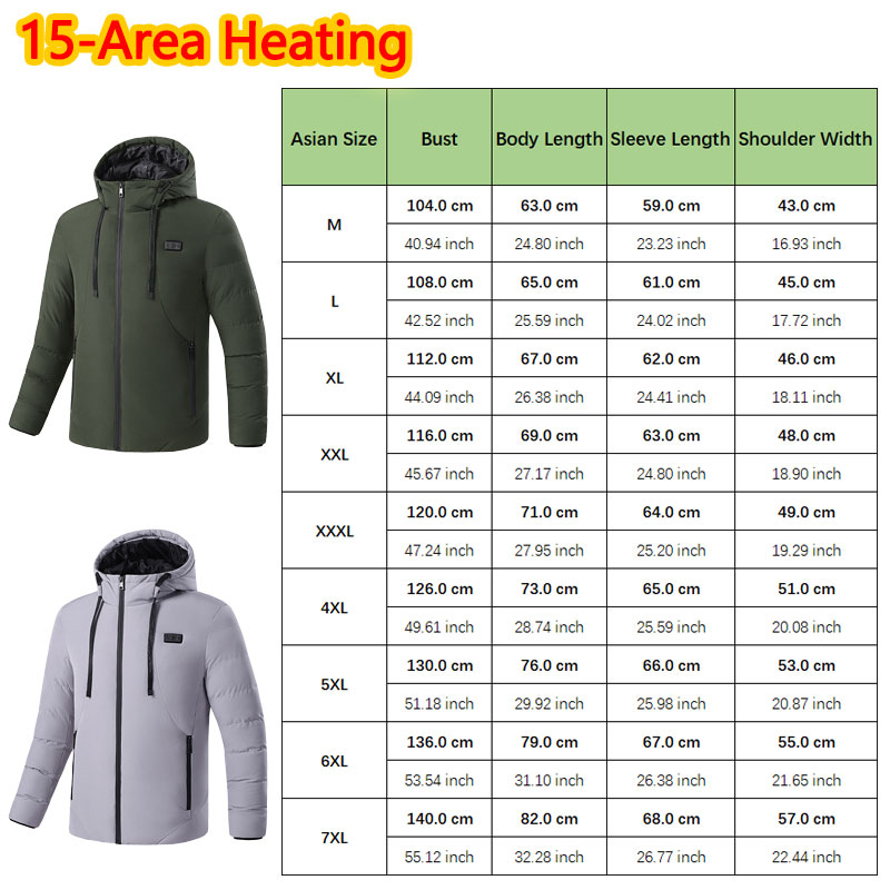 Jaket Berpemanas 15 Area denga - Outdoor Sport Jacket Men ulasan dan harga