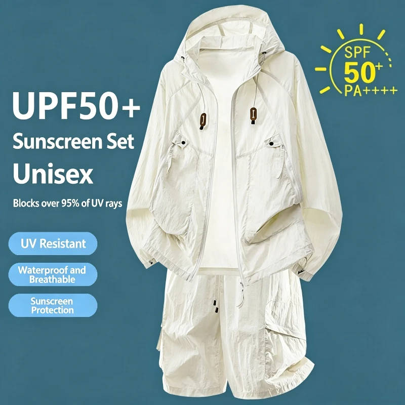 Setelan Olahraga Kasual UPF50+ - Outdoor Sport Jacket Men ulasan dan harga