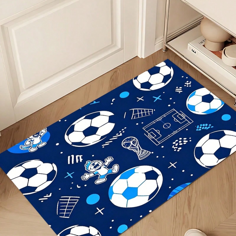 Karpet Lantai Motif Sepak Bola - Outdoor Sport Area ulasan dan harga