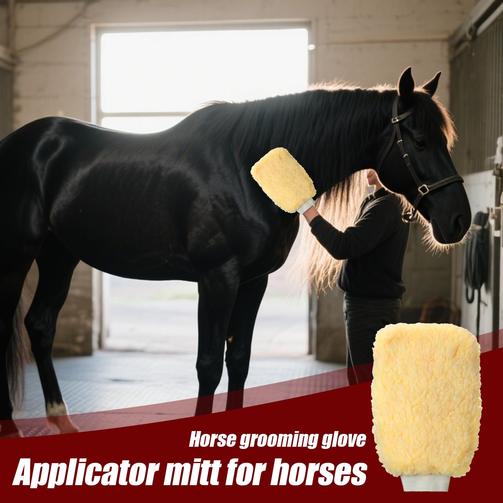 Sarung Tangan Aplikator Tick M - Grooming Kit Horse ulasan dan harga