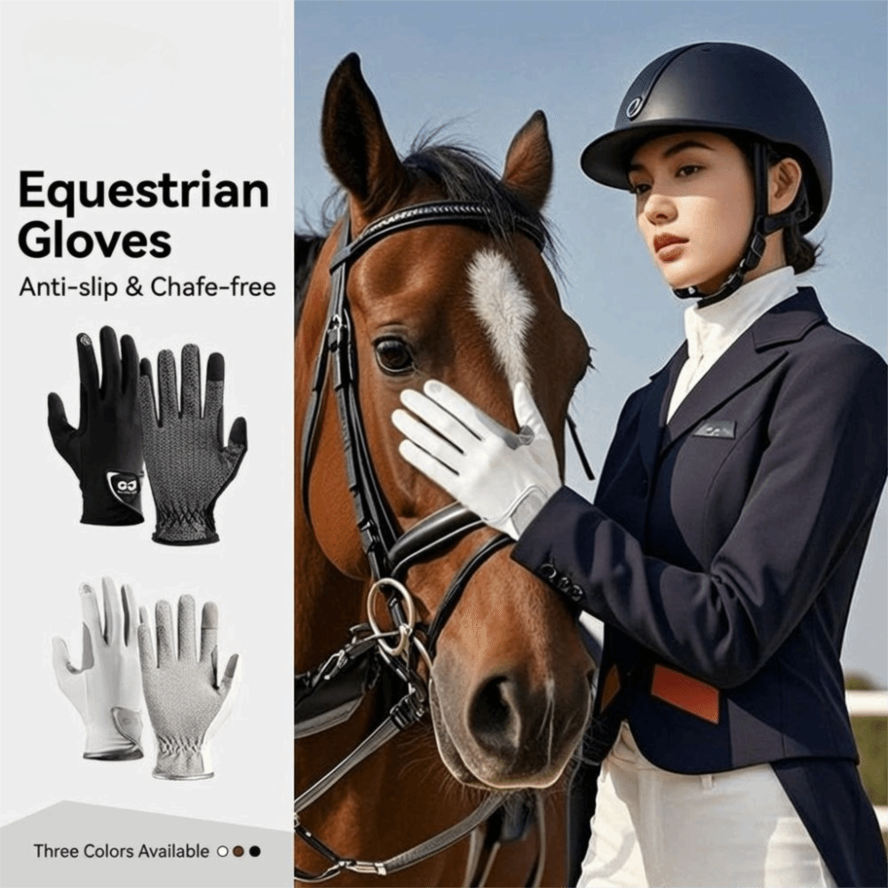 Sarung Tangan Berkuda Bernapas - Horse Riding Glove ulasan dan harga